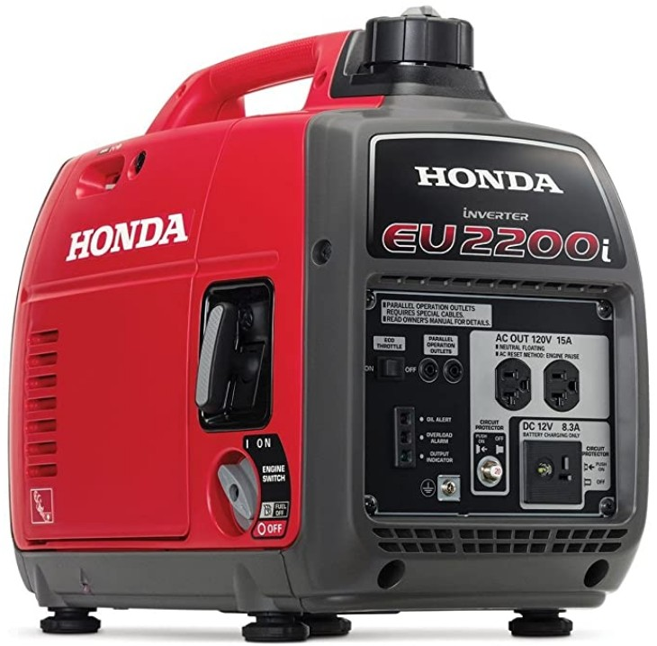 Honda EU2200i 2200-Watt Super Quiet Portable Inverter Generator