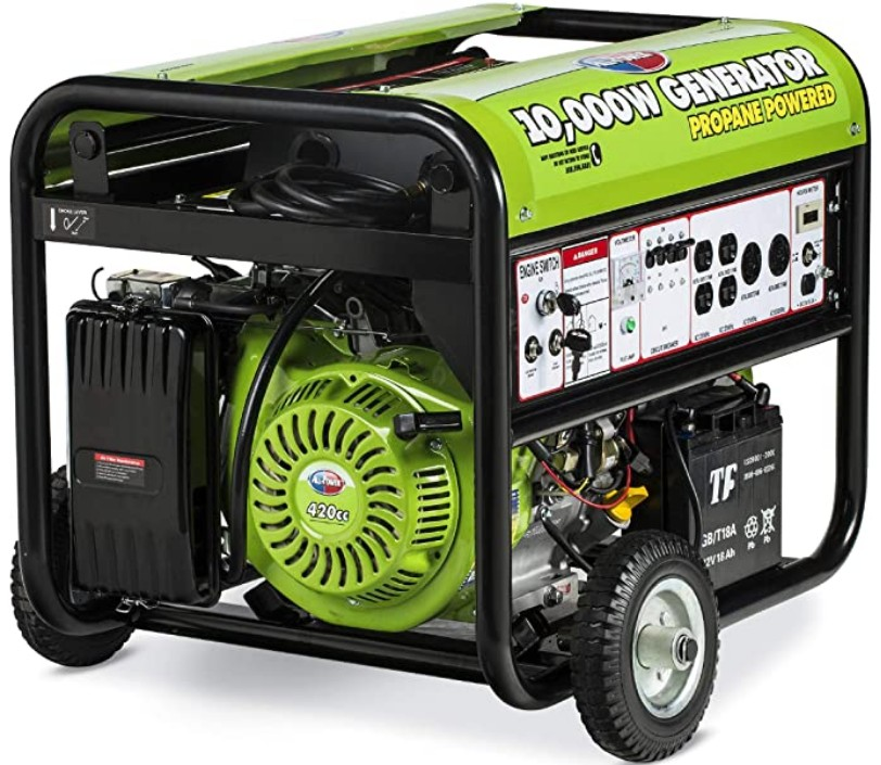 All Power America Propane Portable Generator