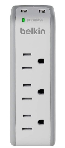 belkin wall mount surge protector